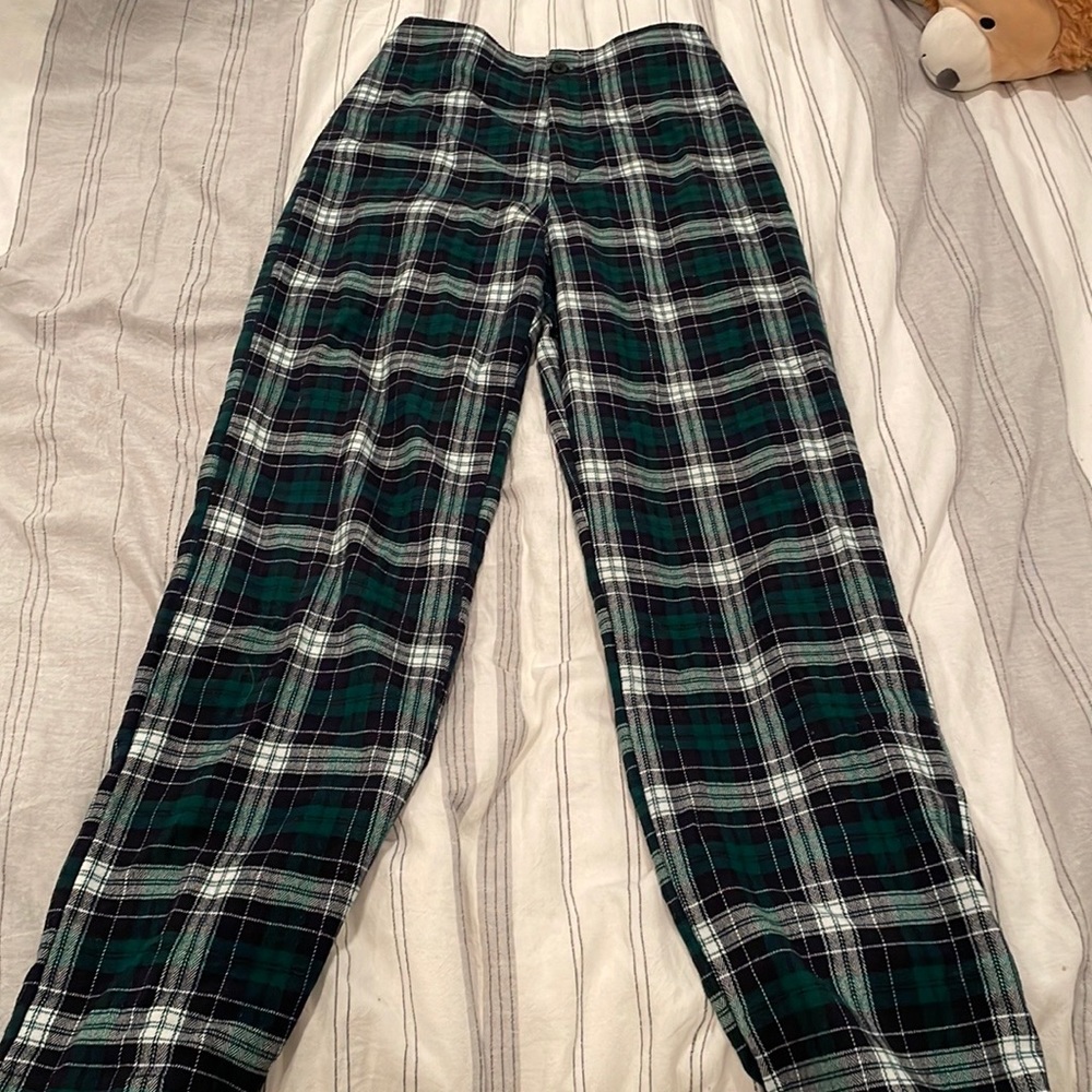 Brandy Melville plaid pants